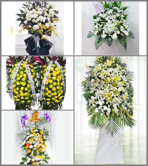 海南海口市龙华区龙泉镇美仁坡村白事花篮预定